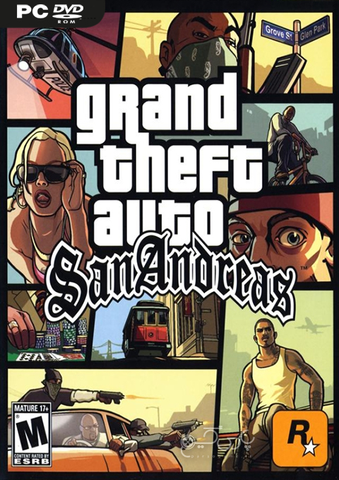 دانلود بازی GTA San Andreas PC Game جی تی ای سن آندرس برای PC + نسخه دوبله فارسی + کرک